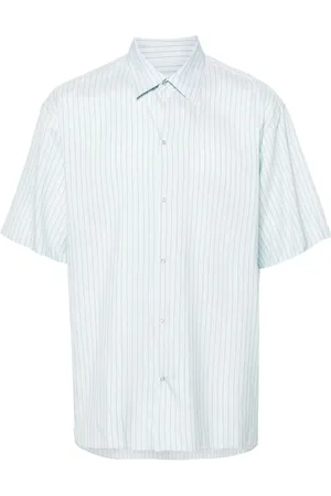 Lanvin Camisa con estampado de rayas diplomática