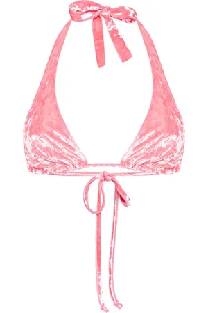 FORTE FORTE Top de bikini con cuello halter