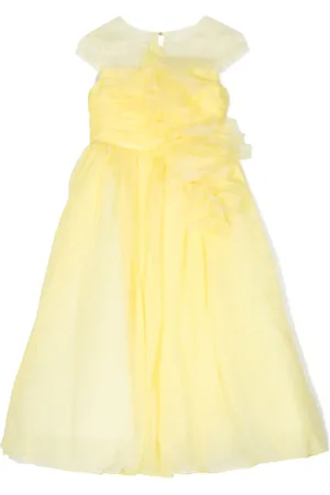 Marchesa Notte Vestido con detalles florales