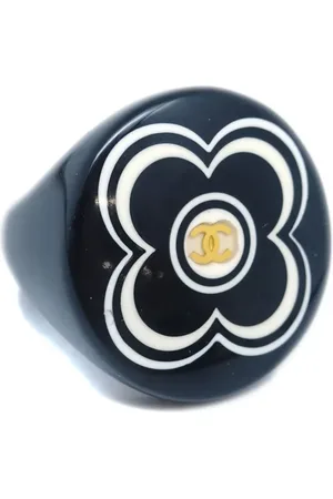 CHANEL Anillo de sello CC 2001