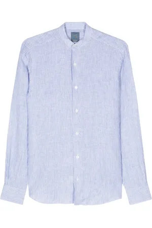 BARBA Camisa con rayas estampadas