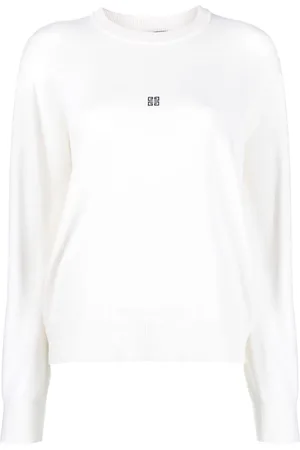 Givenchy Suéter tejido con logo en intarsia