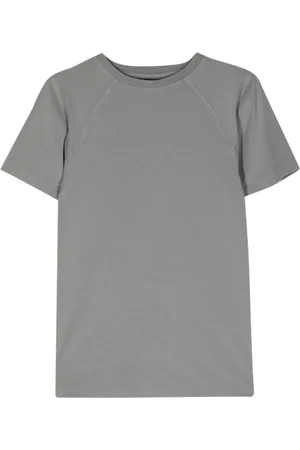 Entire Studios Playera corta con cuello redondo