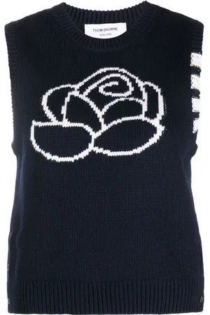 Thom Browne Top tejido sin mangas