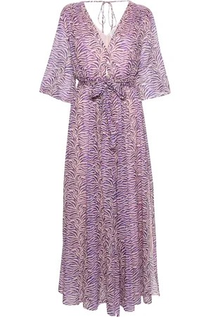 FORTE FORTE Vestido largo con cinturón