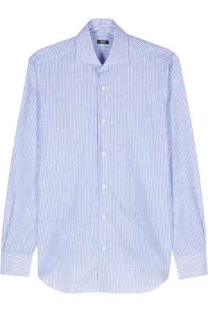 BARBA Camisa con rayas estampadas