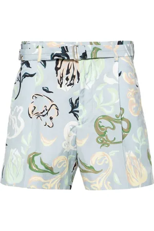 Lanvin Bermudas con estampado abstracto