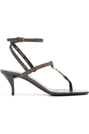 Saint Laurent Sandalias Cassandra con tacón de 60mm