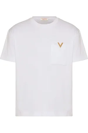 VALENTINO GARAVANI Playera con placa del logo