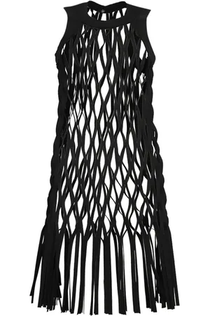 SACAI Vestido midi a capas