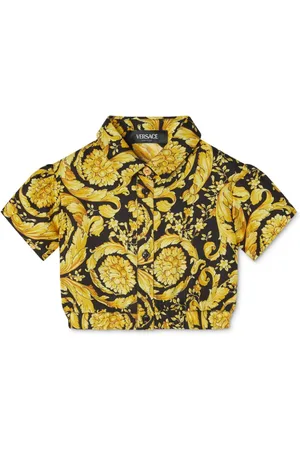 VERSACE Camisa corta con estampado Barocco