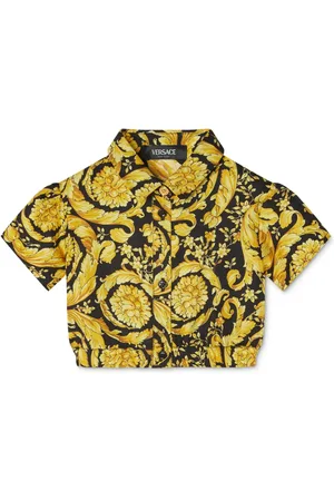 VERSACE Camisa corta con estampado Barocco