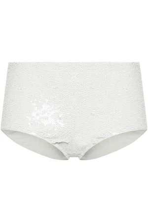P.A.R.O.S.H. Bikini bottom bordados con lentejuela