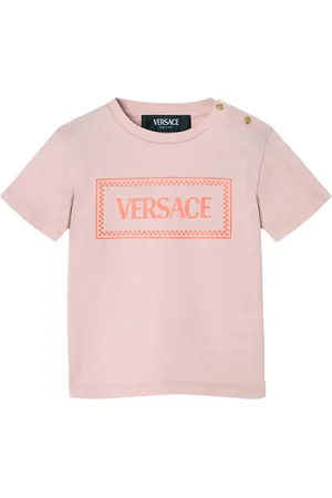 VERSACE Playera con logo estampado