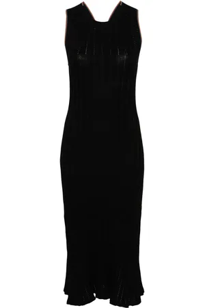 Paul Smith Vestido largo de canalé