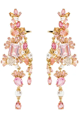 Swarovski Aretes de clip Gema