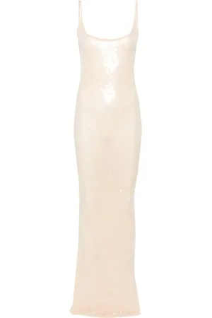 Rick Owens Slip dress bordado con lentejuelas