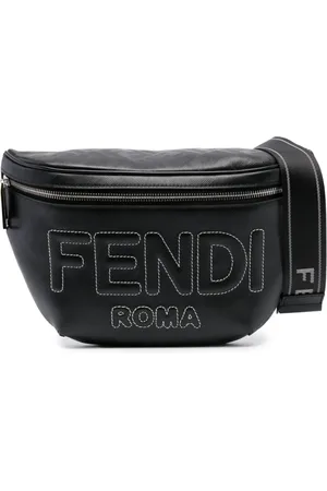 Fendi Cangurera con logo en relieve