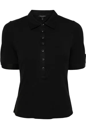 RAG&BONE Playera tipo polo de canalé