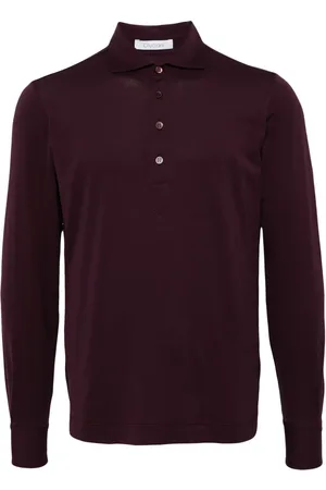 Cruciani Playera tipo polo manga corta