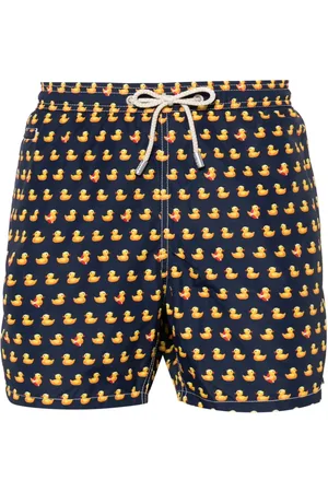 MC2 SAINT BARTH Shorts de playa con estampado Ducky
