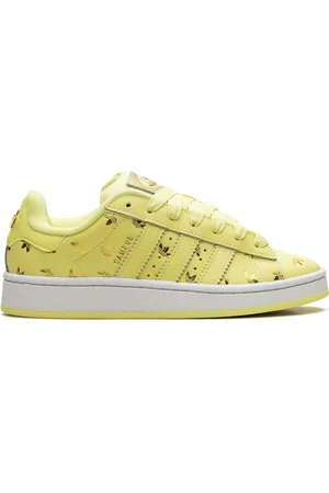 adidas Tenis Campus 00s "Allover Debossed Trefoils-Pulse Yellow"