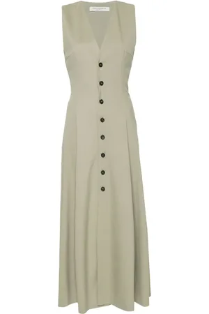 Serafini Vestido midi con diseño acampanado