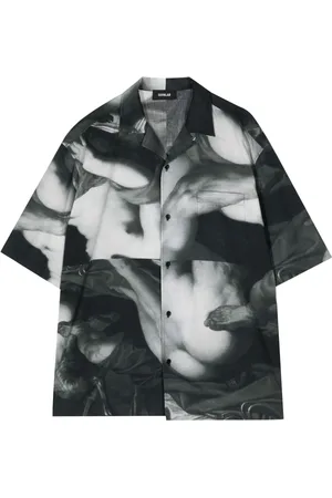 EgonLab Camisa con estampado gráfico