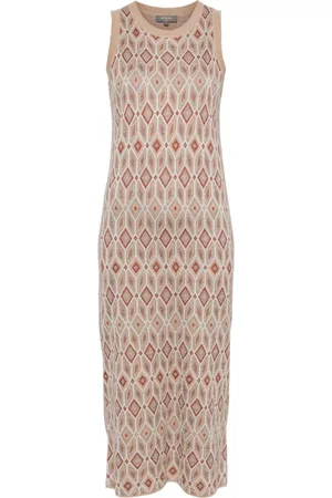 N.PEAL Vestido con motivo en jacquard