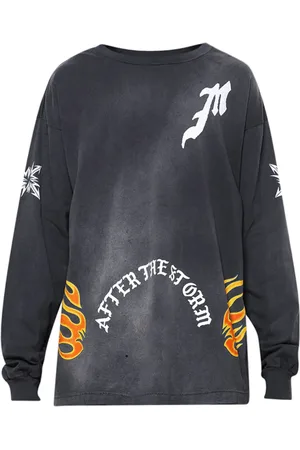 SAINT MXXXXXX Playera manga larga con estampado gráfico