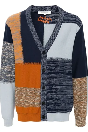 Maison Kitsuné Cárdigan tejido con cuello en V