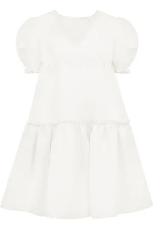 Nina Ricci Vestido corto de tafetán