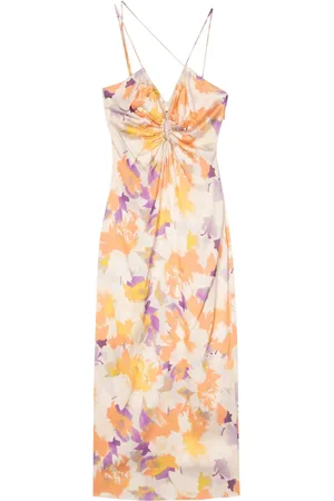 Patrizia Pepe Vestido midi con estampado floral
