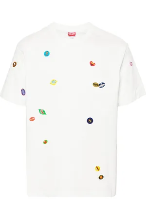Kenzo Playera Fruit Stickers