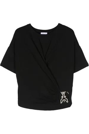 Patrizia Pepe Playera con hebilla del logo