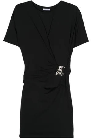 Patrizia Pepe Vestido corto drapeado