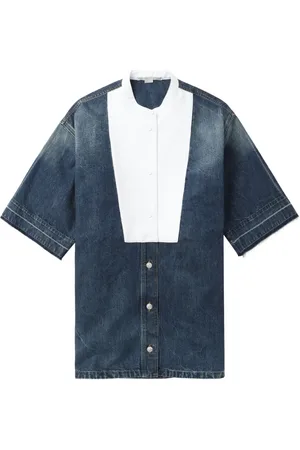 Stella McCartney Vestido tipo túnica con manga corta