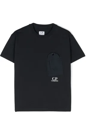 C.P. Company Playera con logo estampado