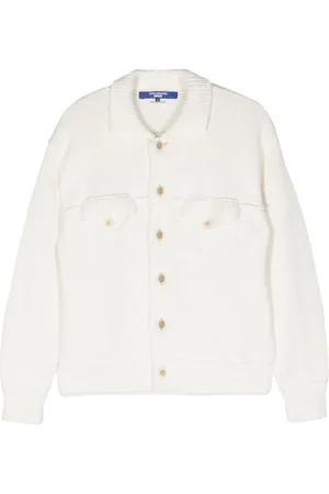 JUNYA WATANABE Cárdigan tejido de canalé con botones