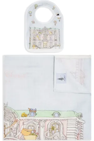 Atelier Choux Set de mantas con estampado Moncleau Mansion