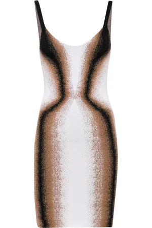 Y / PROJECT Vestido corto con efecto degradado