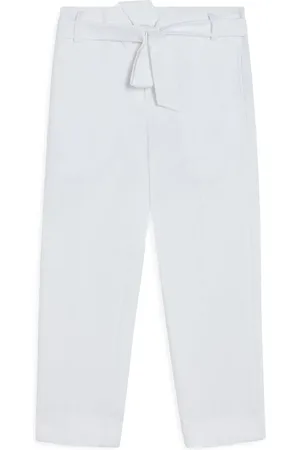 Maison Ava Pantalones rectos con cinturón