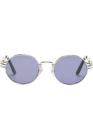 Jean Paul Gaultier Lentes de sol con armazón redonda