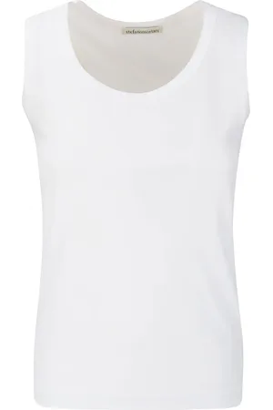 STEFANO MORTARI Top con cuello en U