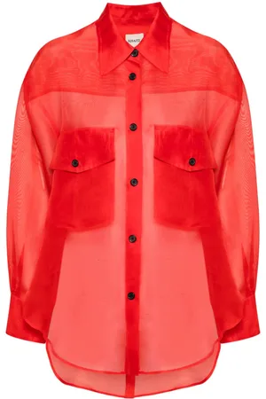 Khaite Camisa de seda Mahmet