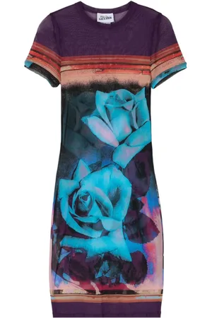 Jean Paul Gaultier Vestido corto Roses