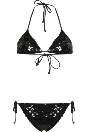 P.A.R.O.S.H. Bikini bordado con lentejuelas