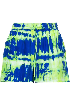 P.A.R.O.S.H. Shorts con motivo tie-dye