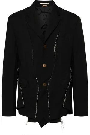 Comme des Garçons Blazer con solapas de muesca