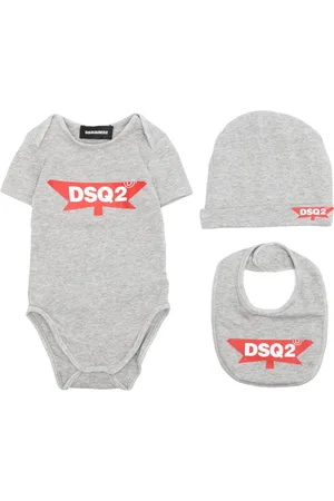 Dsquared2 Juego de bodies con logo estampado